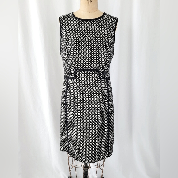 Beth Bowley Black and White Checkered Dress - Picture 2 of 6
